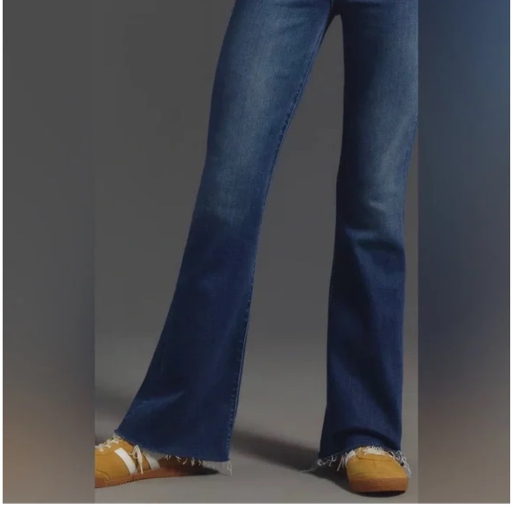 NEW Mother The Weekender flare jeans - Picture 7 of 12